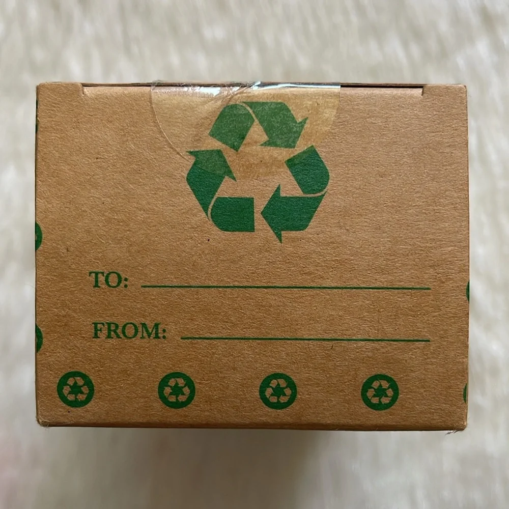 Winter Essentials Black & White Super Soft Recycled Fiber Socks 2 Pairs Box Set